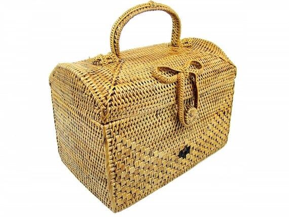 Ata Trinket Box Handbag Basket | Etsy (UK)