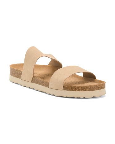 Made In Spain Suede Dual Band Sandals | Women's Shoes | Marshalls | Marshalls
