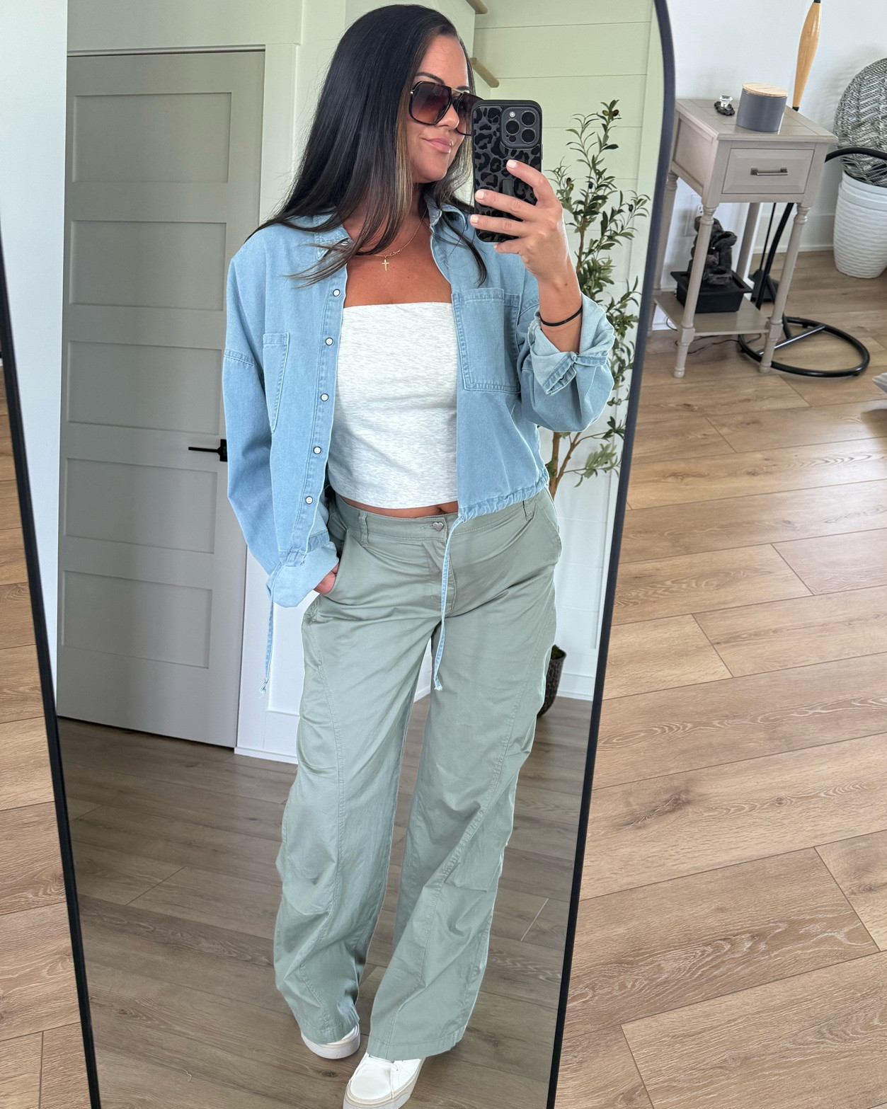 Walmarts cargo pants for fall are on point! Getting my fall clothes early! Great casual comfortable style! 

#walmart #walmartfinds #walmartfashion #fall #fallfashion #affordablefashion #cargopants #denimjacket #simplestyle #casual #casualoutfit #ootd

#LTKootd #LTKMidsize #LTKSeasonal