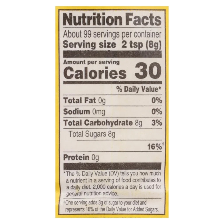 Domino Pure Cane Granulated Golden Sugar, 1.75 lb | Walmart (US)