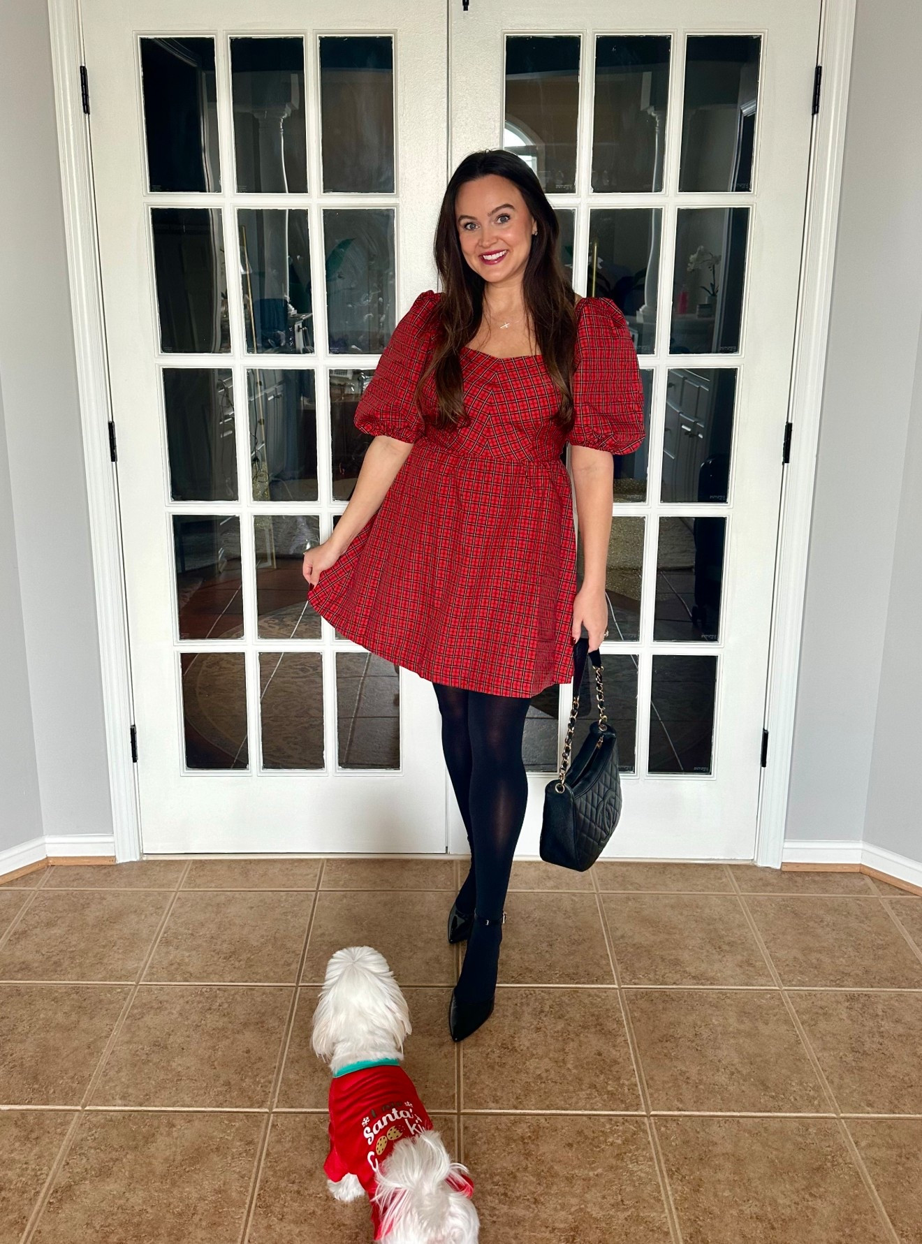 such a good affordable Christmas dress! ❤️
took my normal medium 