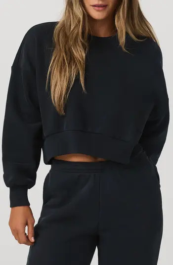 Restore Organic Cotton Blend Crop Sweatshirt | Nordstrom