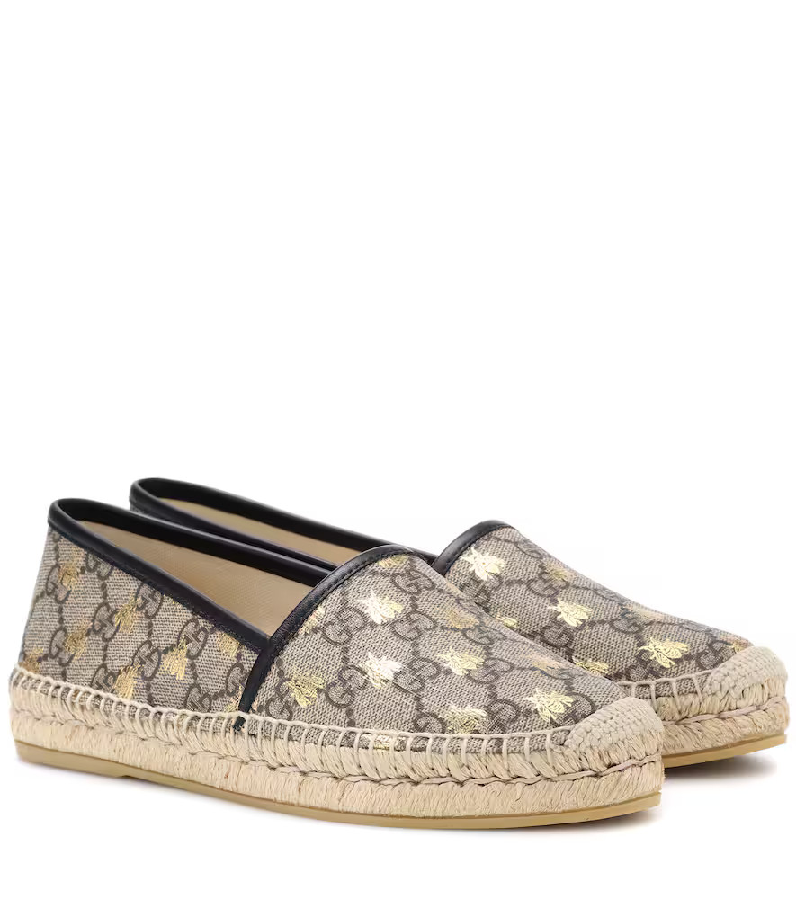 GG Supreme canvas espadrilles | Mytheresa (US/CA)