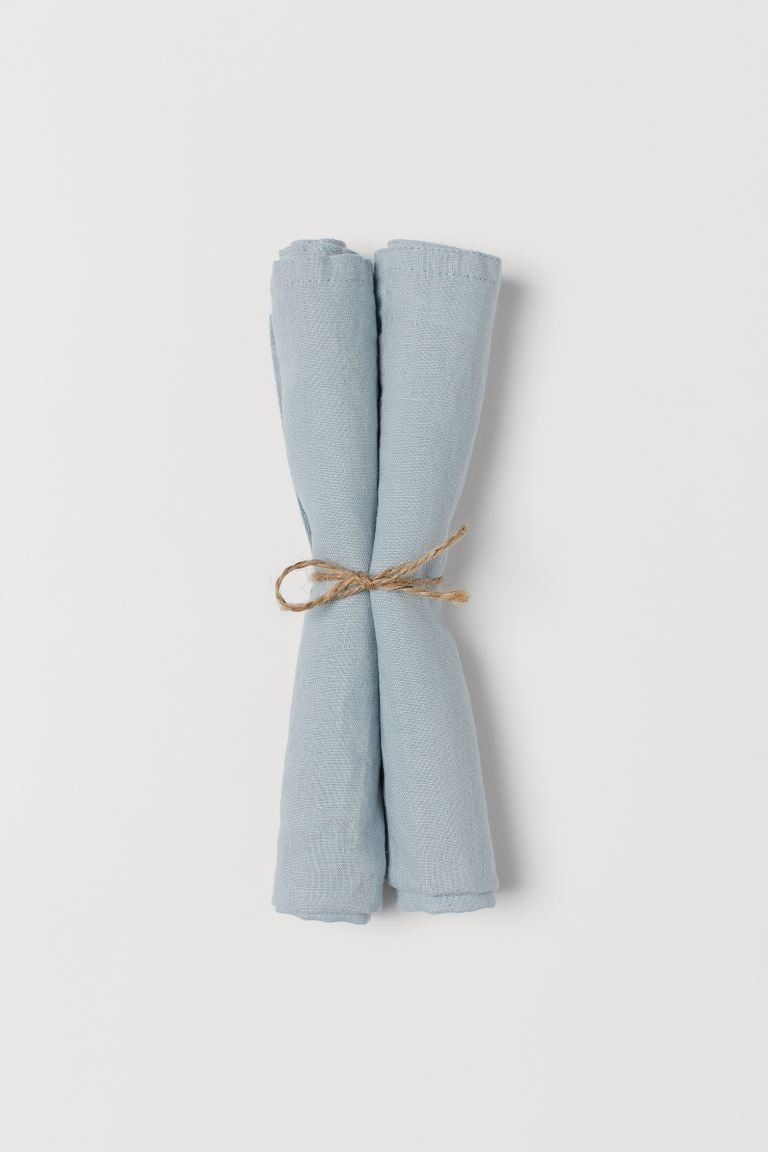 2-pack Linen Napkins | H&M (US + CA)