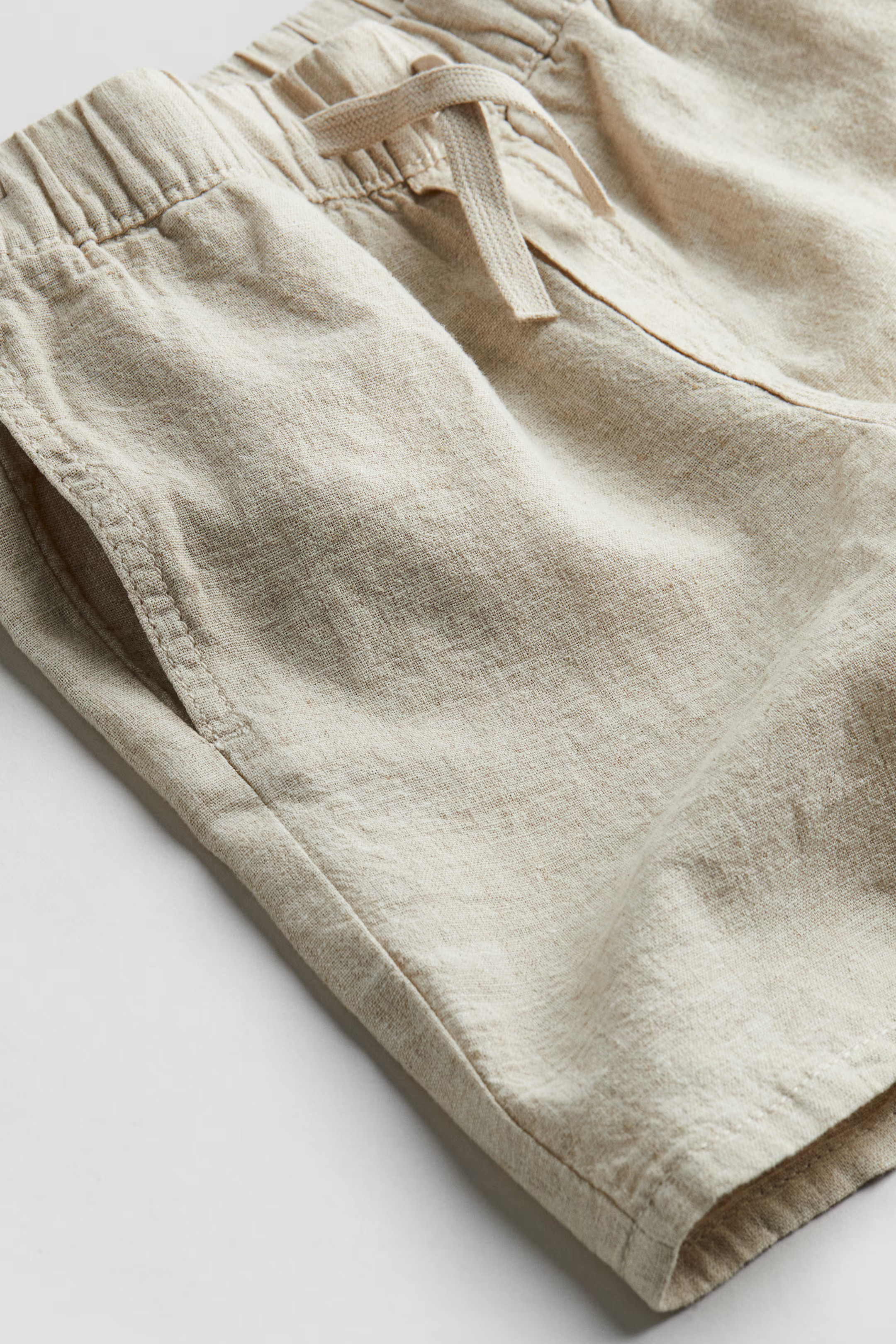 Linen-blend Pull-on Shorts | H&M (US + CA)