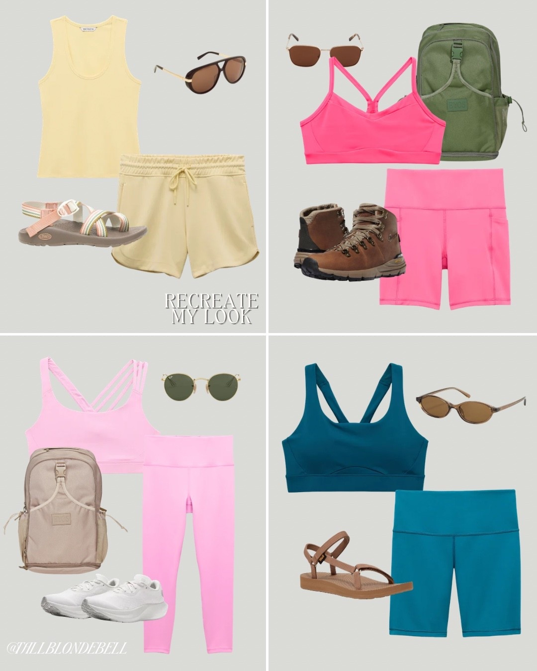 Hiking + activewear outfit inspo for summer adventures ☀️ I created this as inspo for hiking in Europe!

Linked my hiking boots, favorite water shoes, and go-to hiking backpack

#LTKxAbercrombie #LTKfitnessgoals #LTKootd