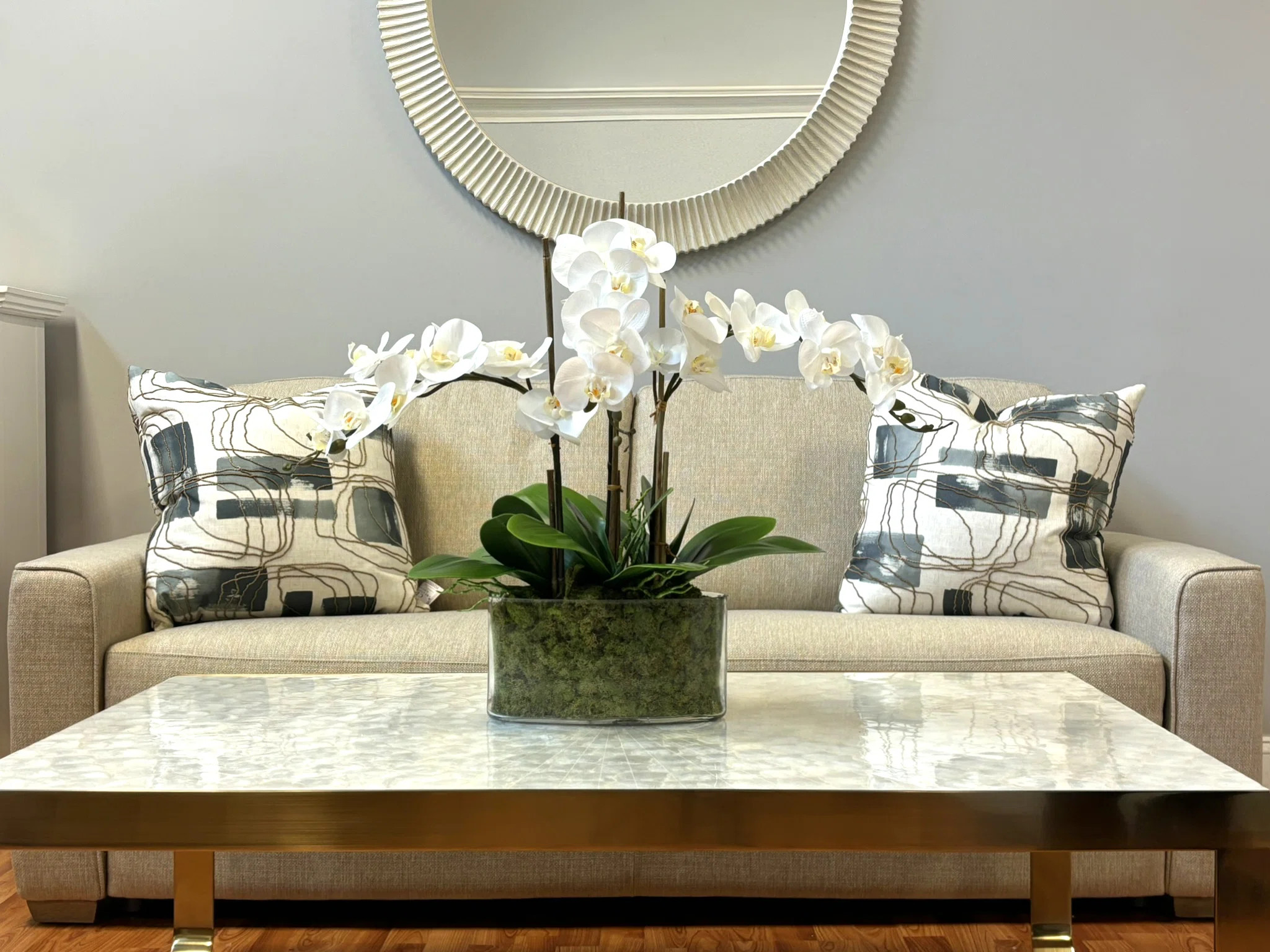 Freeport Park® Kerwin Organic Modern Orchid Arrangement & Reviews | Wayfair | Wayfair North America