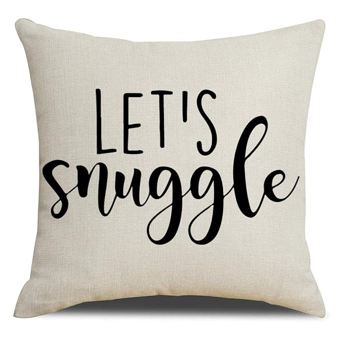 KACOPOL Motivational Sign Inspirational Quote Throw Pillow Cover Cotton Linen Home Decor Colorful... | Amazon (US)