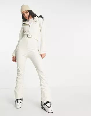 Protest Glamour ski suit in white | ASOS (Global)