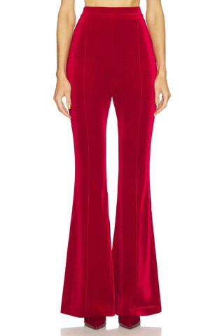 Nadine Merabi Beatrice Trousers in Red from Revolve.com | Revolve Clothing (Global)