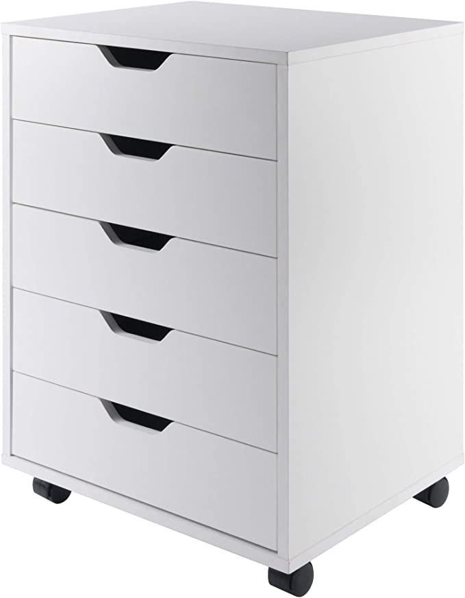 Winsome Halifax Storage/Organization, 5 Drawer, White | Amazon (US)