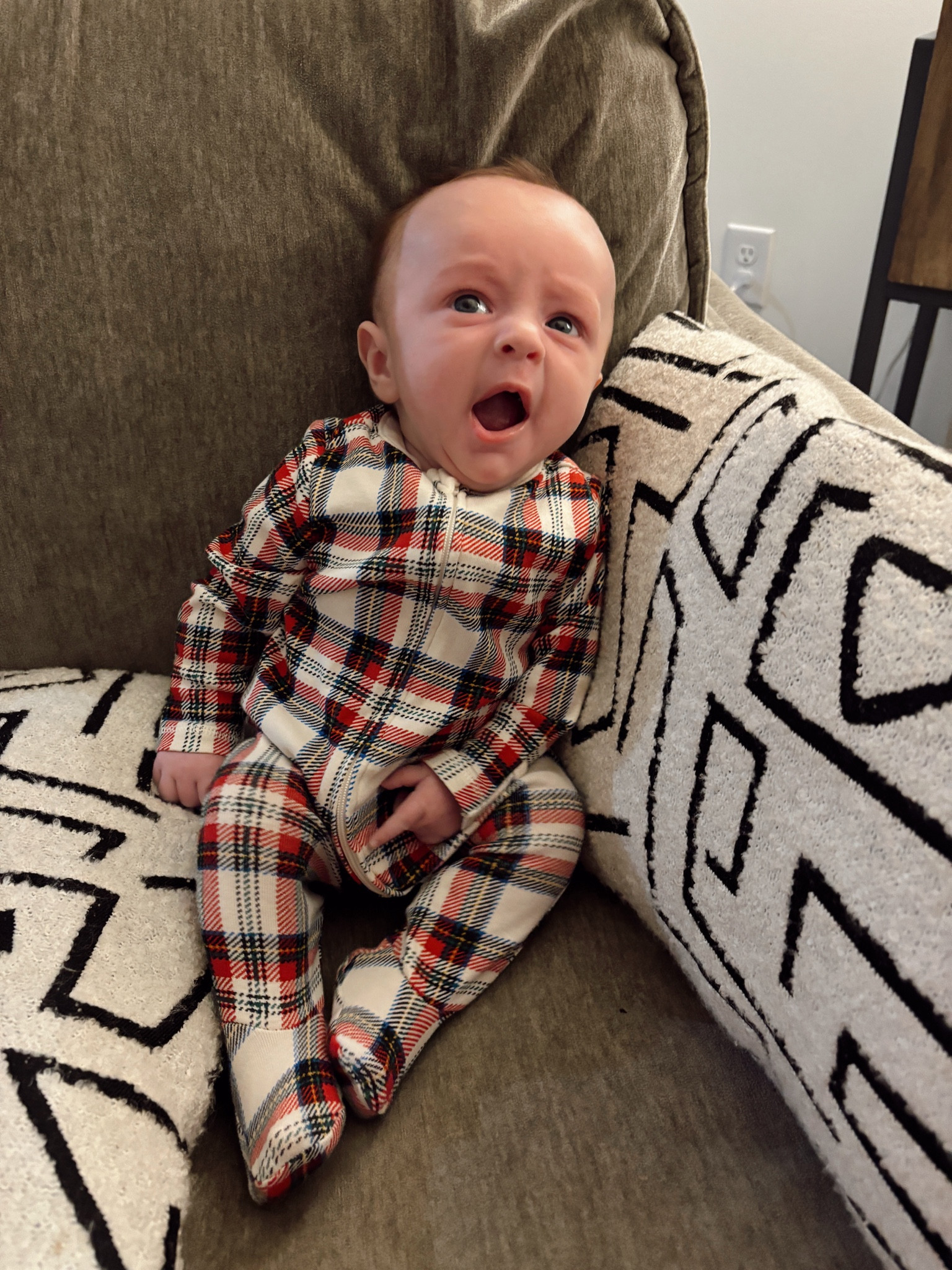Baby boy is ready for the holiday season in his cute new Christmas pajamas! Under $10 👏🏼😍 

#LTKBaby #LTKHoliday #LTKFindsUnder50