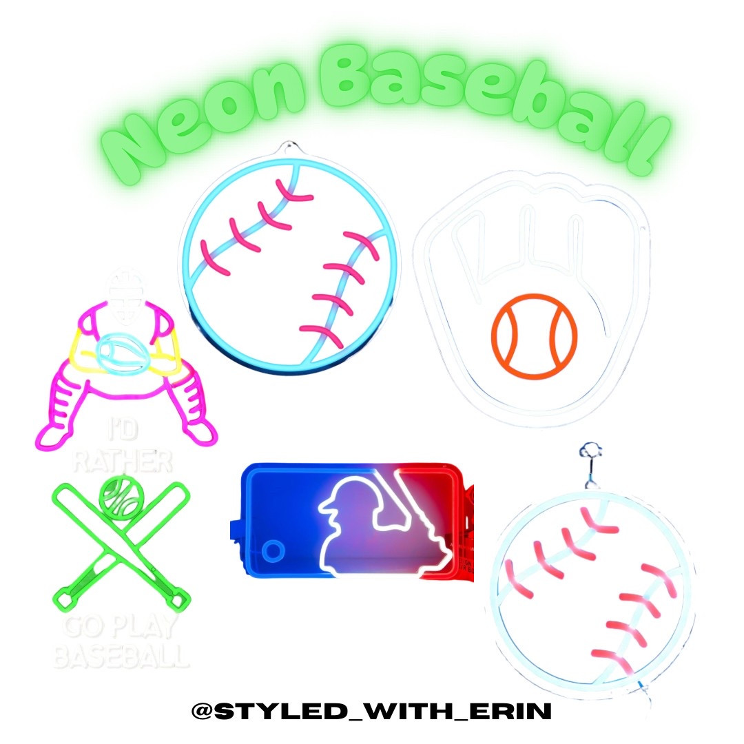 Neon Room Signs. All things Baseball ⚾️ #baseball #roomdesign

#LTKKids #LTKMens #LTKHome