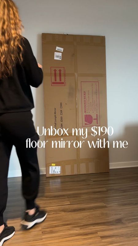 Make sure you apply the $50 coupon before checkout!  This is such a great size for the price. You know those mirrors that are big enough, that when you’re taking a selfie, you don’t see any of the frame? This is one of those! 😍 (I’m just standing super far away in the video) I have also linked an even bigger one too! 

oversized floor mirror, thin gold floor mirror, selfie mirror, content creator, Amazon home 

#LTKStyleTip #LTKHome #LTKVideo