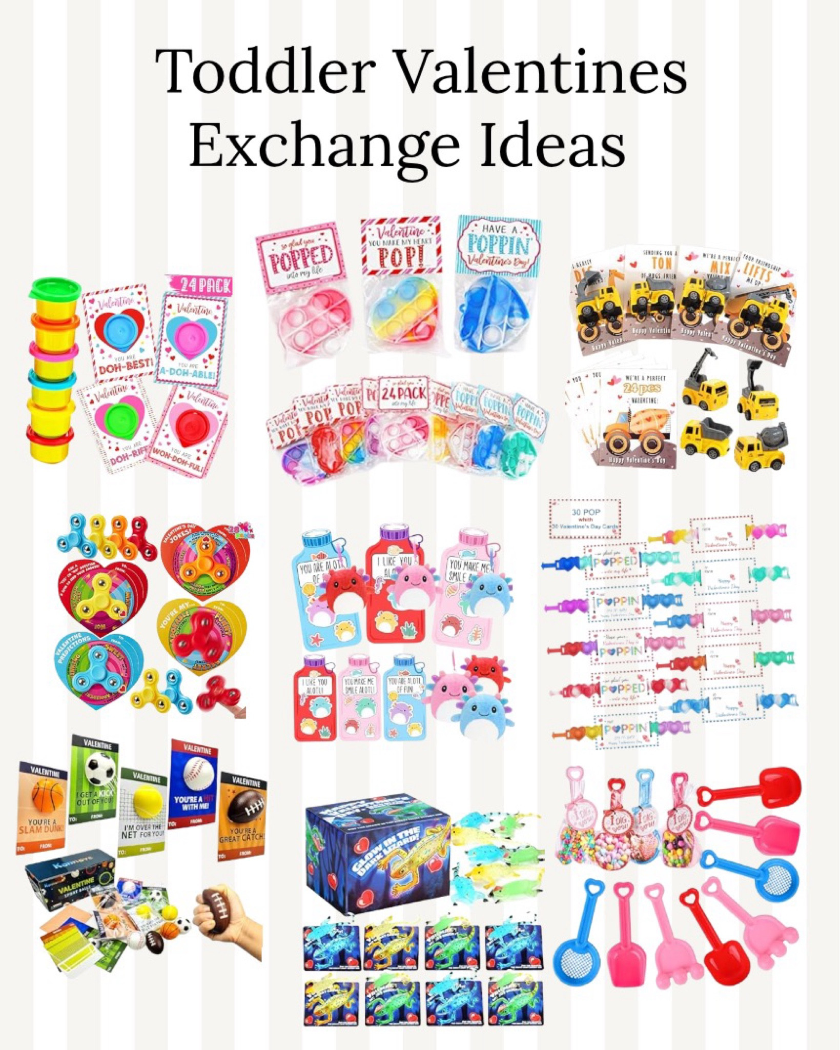 utest Valentine’s Day ideas for your little loves! 💕 Whether it’s for their classmates or a special playdate, these toddler-friendly exchange gifts are fun, affordable, and oh-so-sweet. 🍭✨ Perfect for spreading love without breaking the bank! 

#Amazonfinds #valentines 
#ToddlerValentines #ValentineGiftIdeas #LTKfamily #BudgetFriendlyMom #LTKkids

#LTKBaby #LTKKids #LTKFamily