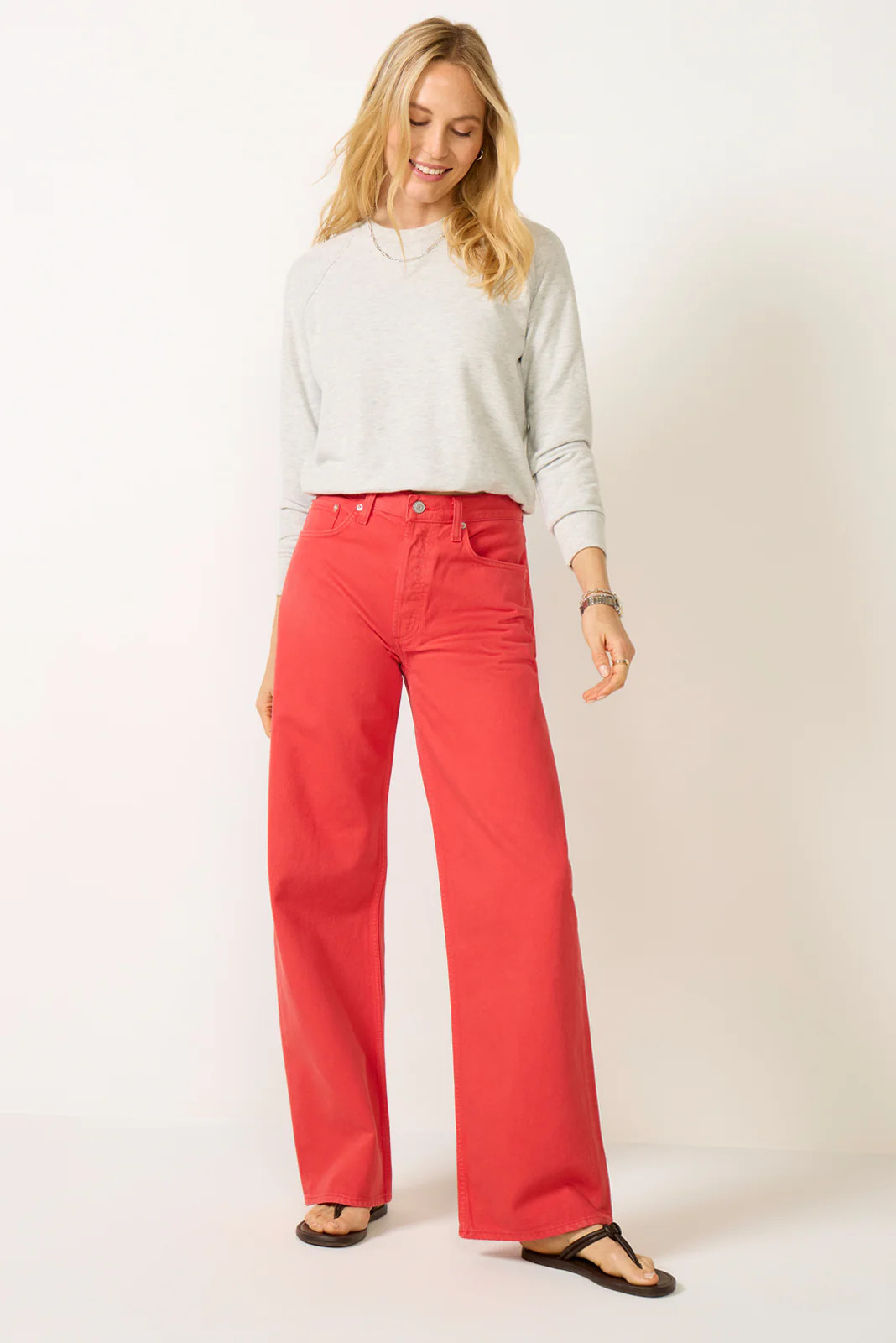 Arc Wide Leg Jean | Evereve