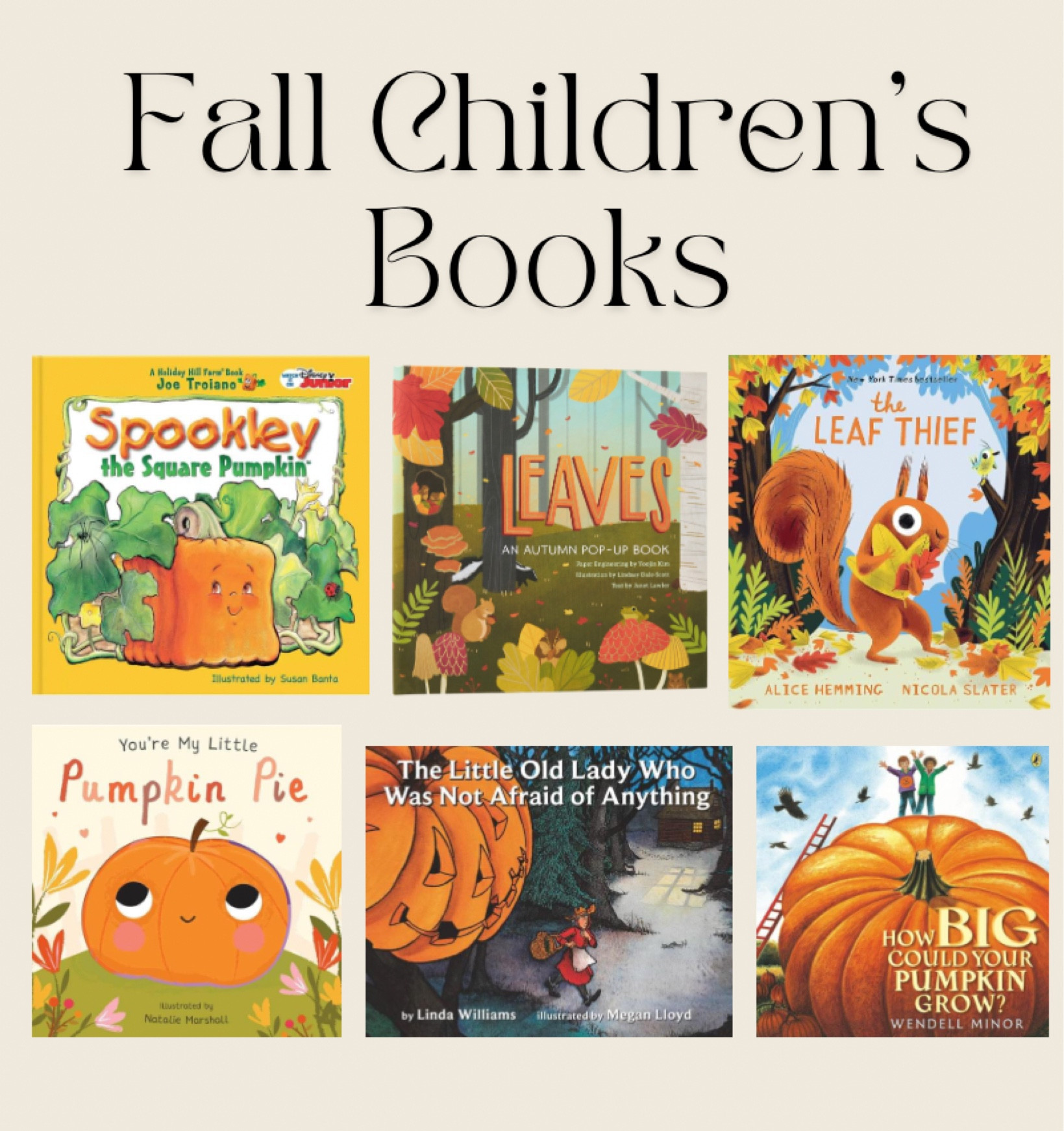You all have liked my book roundups in the past, so now it’s time for a fall edition! Here are a few of my favorite fall themed children’s books for your classroom or your home!


Children, Fall, kids, books, homeschool, teacher, Amazon, Anthropologie, autumn, education

#LTKkids #LTKSeasonal #LTKBacktoSchool