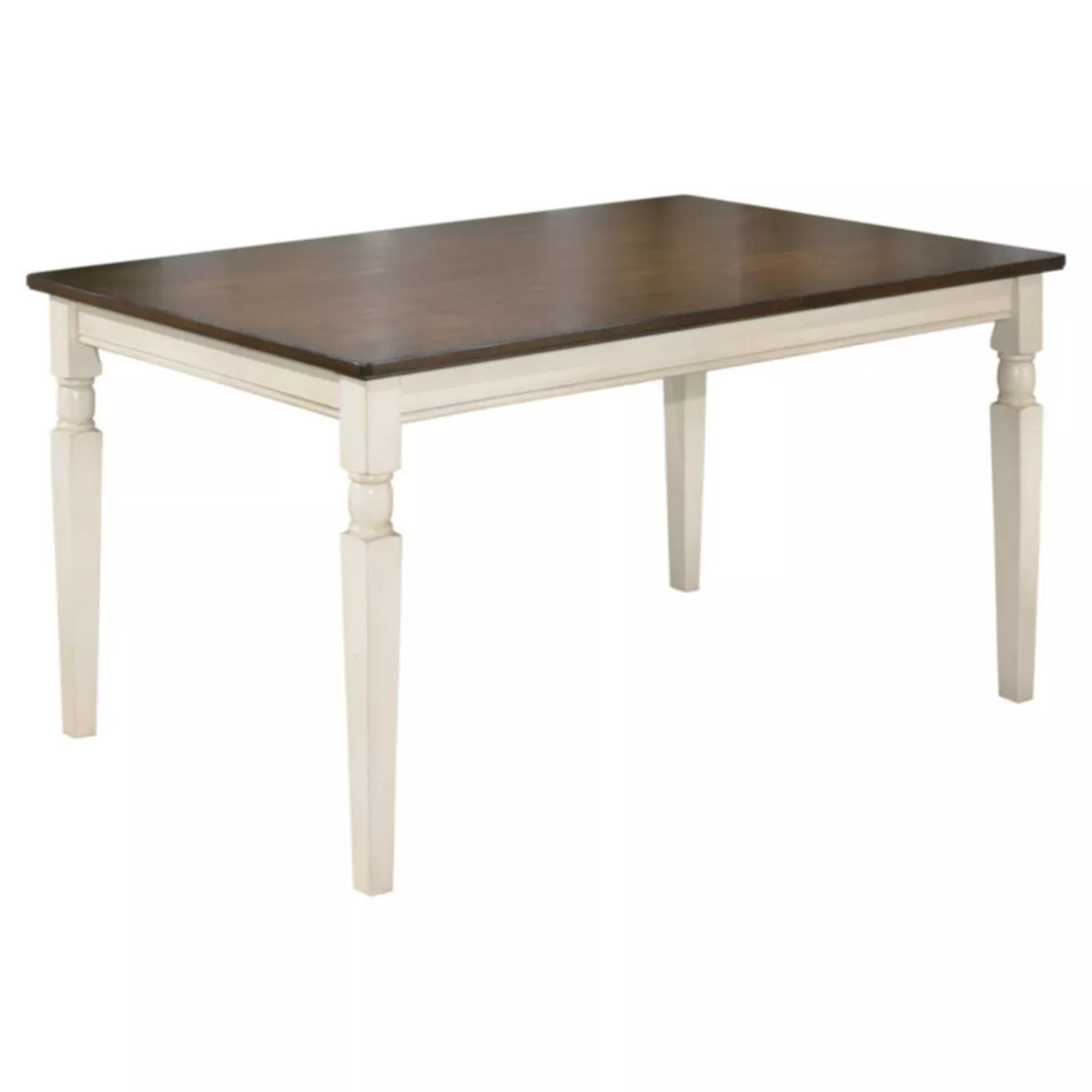 Whitesburg Rectangular Dining Room Table Wood/Brown/Cottage White - Signature Design by Ashley | Target