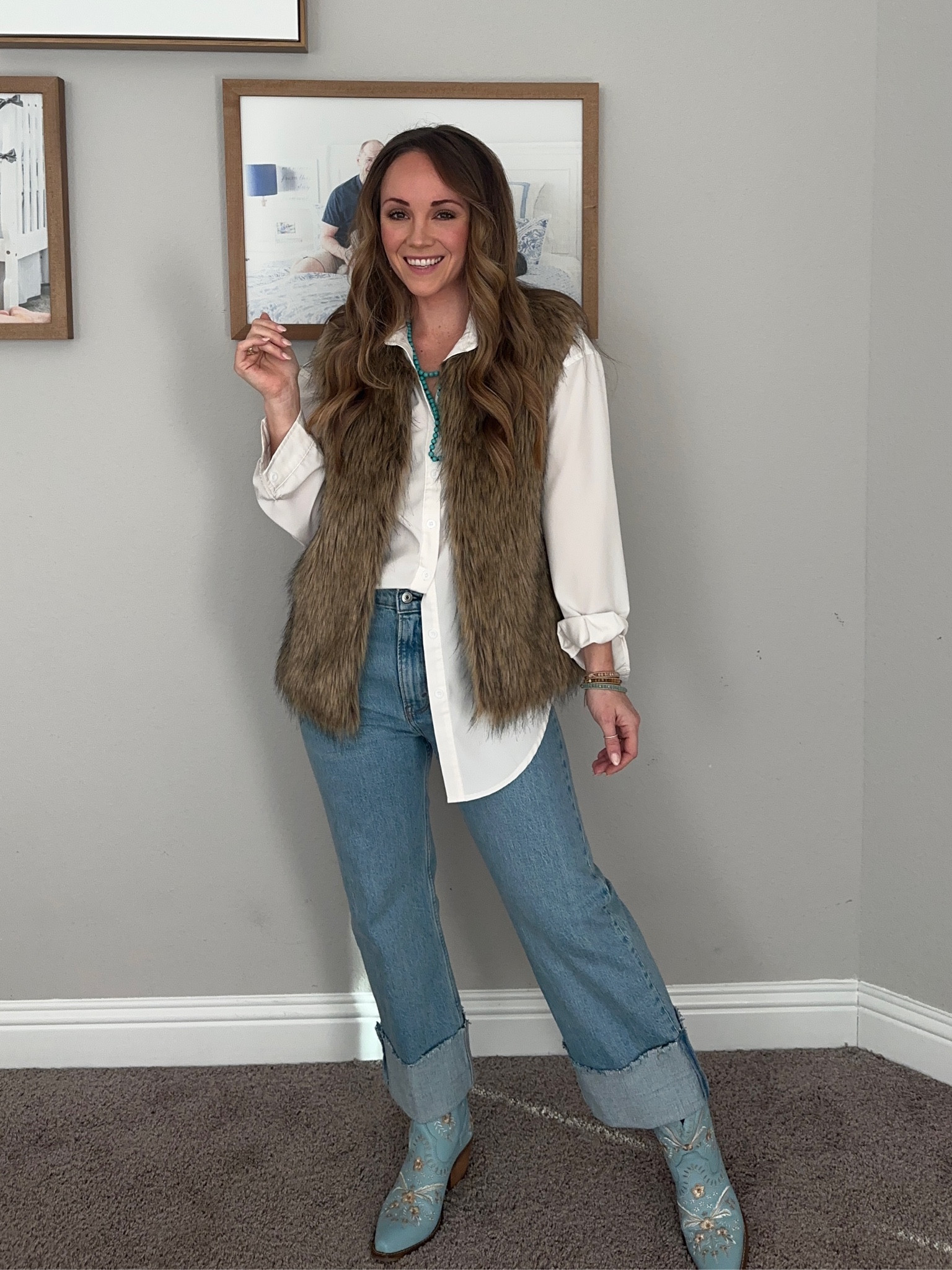 Western Mob Wife Vibez ✨

tts - pants hemmed about 1” to hit right above ankle

#LTKfindsunder100 #LTKMostLoved #LTKSeasonal