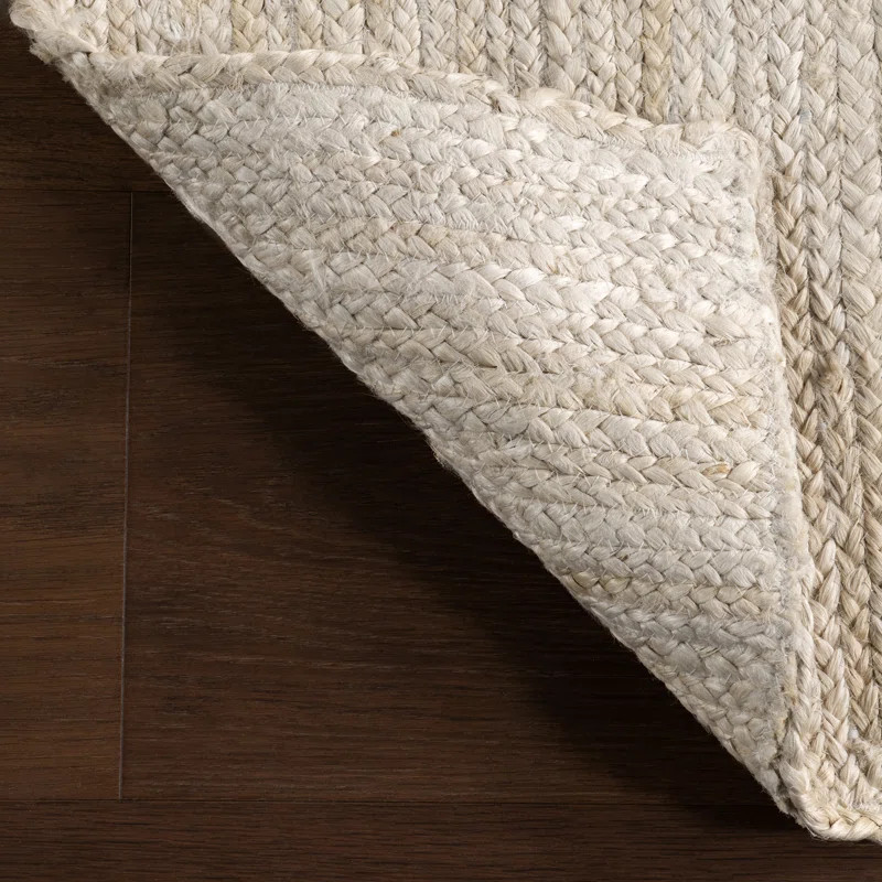 Cruise Jute Area Rug for Dining Room Living Room Kitchen, Off White | Wayfair North America