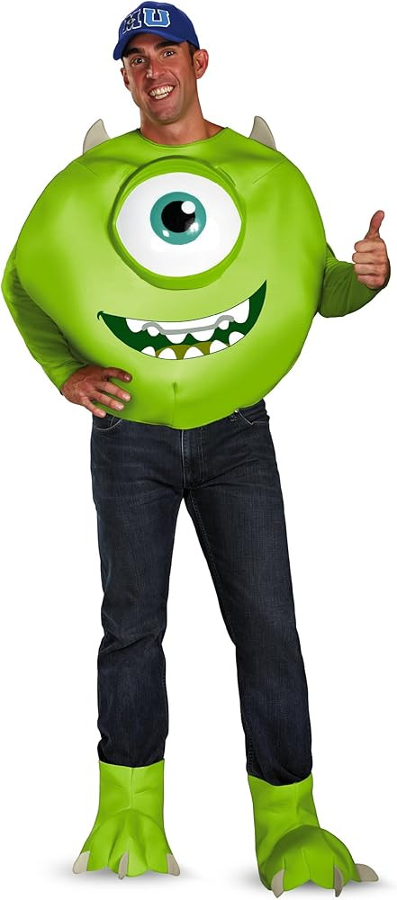 Disguise Men's Disney Pixar Monsters University Mike Deluxe Costume | Amazon (US)