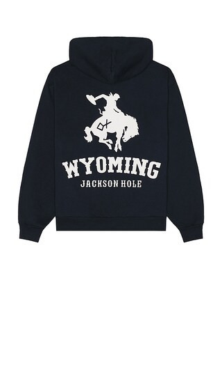 Diamond Cross Ranch Wyoming Classic Hoodie in Blue. - size M | Revolve Clothing (Global)
