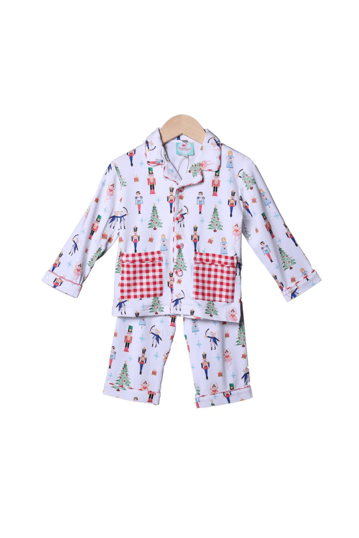 Nutcracker Two Piece Lounge Set | The Smocked Flamingo