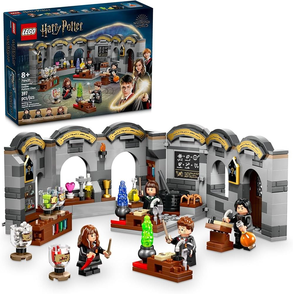 LEGO Harry Potter Hogwarts Castle: Potions Class Building Set, Harry Potter Toy for Boys & Girls,... | Amazon (US)