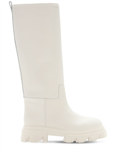 40MM HOHE KAMPFSTIEFEL AUS LEDER | Luisaviaroma
