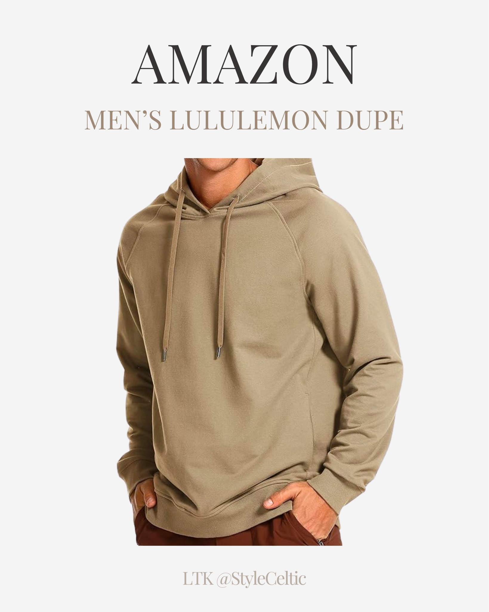 Amazon Lululemon dupes for men’s clothing 🤩

Men’s fashion, men’s clothes, Lulu dupes, lululemon dupes, Lululemon inspired, athletic clothes, gym shorts, gym outfits, workout clothes, workout outfits, golf clothes, golf outfits, fitness outfits, lululemon hoodie, lululemon shirts, dressy clothes, dressy outfits, joggers, men’s joggers, men’s sweatpants, men’s clothing sale, men’s clothes, men’s style, men’s crewneck sweatshirts, neutral outfits, Black Friday, cyber Monday, cyber sale, gifts for men, gifts for him, dad gift guide, boyfriend gifts, Black Friday sale, husband gifts, fiance gifys, men’s athletic workout fitness clothing, men’s casual style

#LTKGiftGuide 

#LTKfitness #LTKmens #LTKfindsunder100