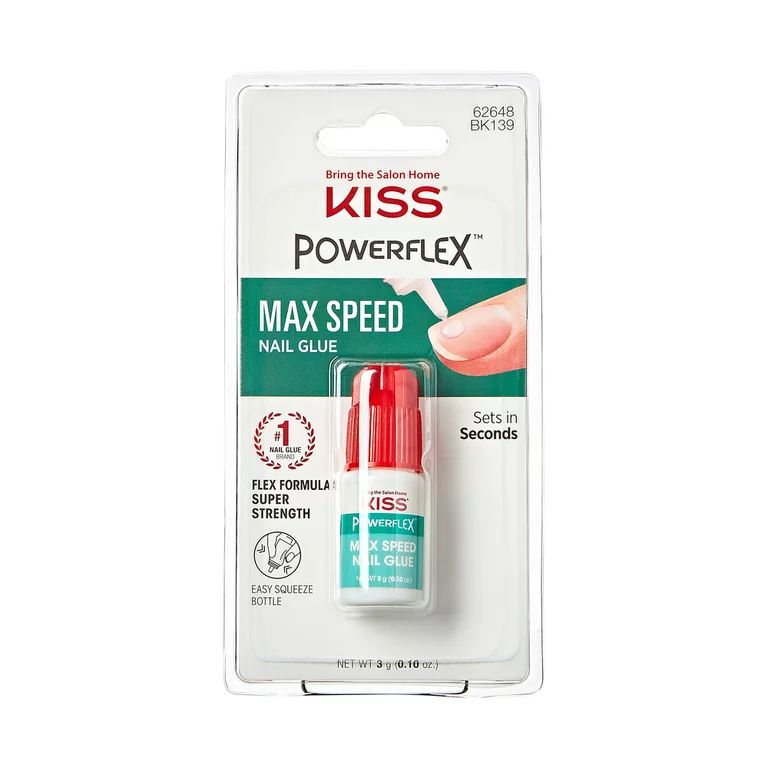 KISS PowerFlex Maximum Speed Super Strength Nail Glue, 3g | Walmart (US)