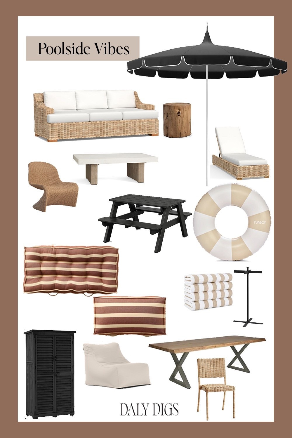 Poolside vibes I’m diggin’ for our outdoor patio and pool

#LTKHome