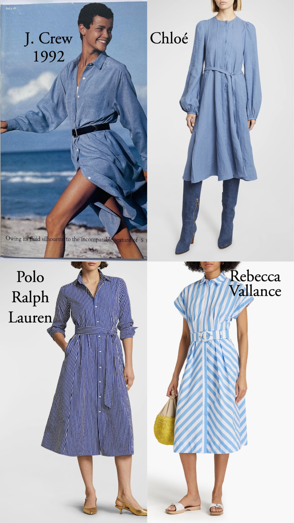 A vintage-looking leather belt looks so much better than the fabric belt that comes with these dresses. I love the dresses so much!

#LTKFind #LTKstyletip