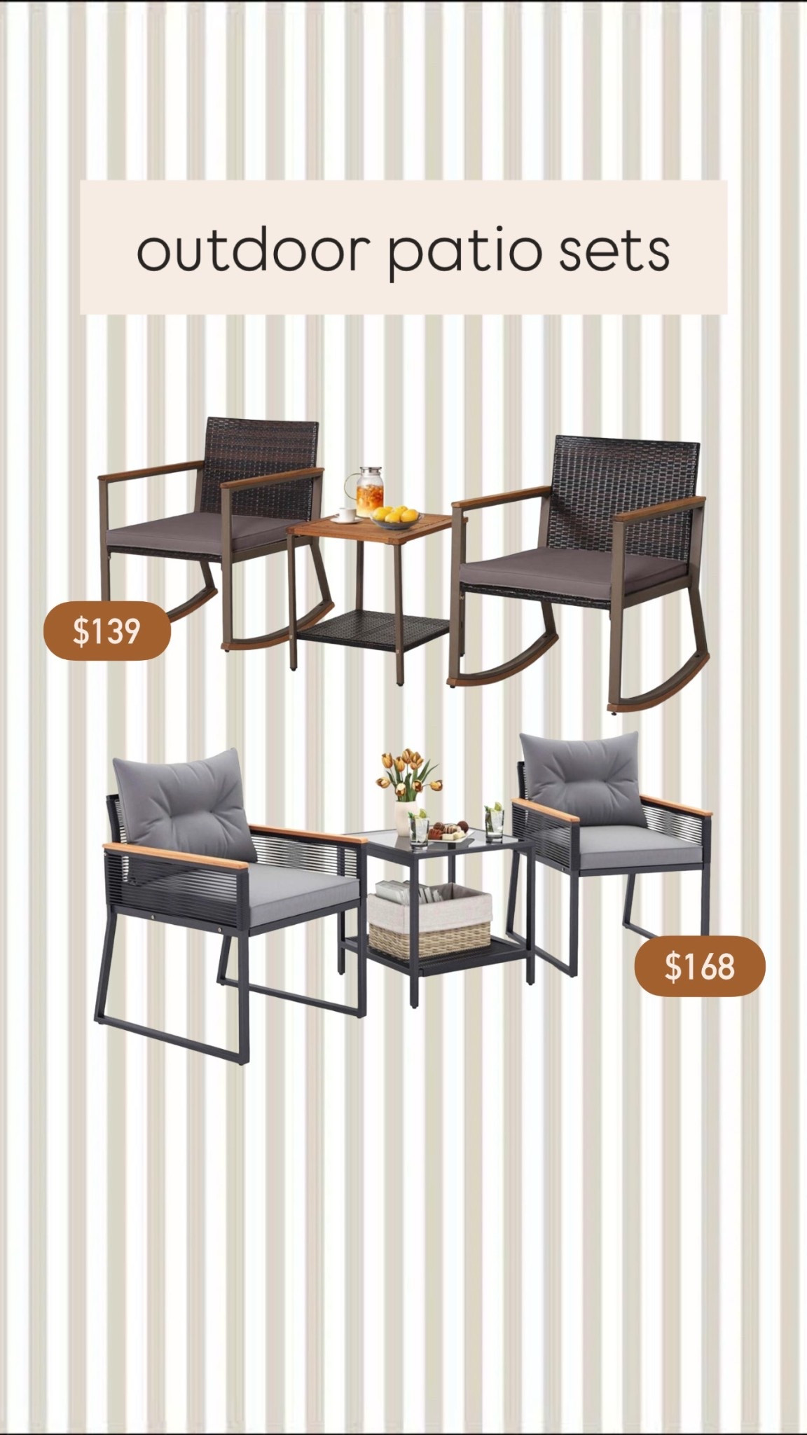 Cute patio sets on sale at target

#LTKMothersDay #LTKSaleAlert #LTKHome