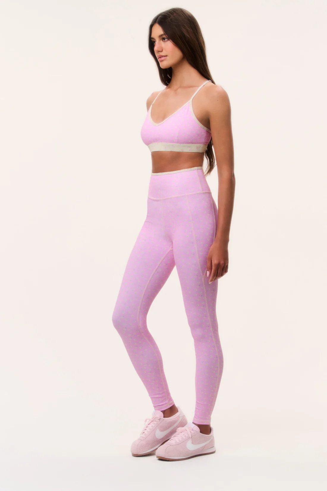 Highland Polaroid Rose Active Legging | LoveShackFancy