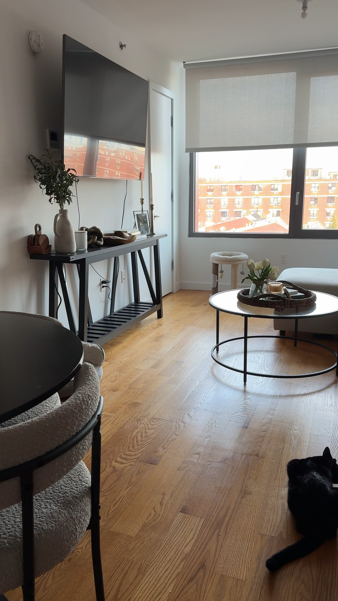 How I style my small nyc apartment. Still have a lot more to do but this is everything I put together to maximize space and still look aesthetically pleasing. 🖤

#LTKootd #LTKdayinmylife #LTKHome