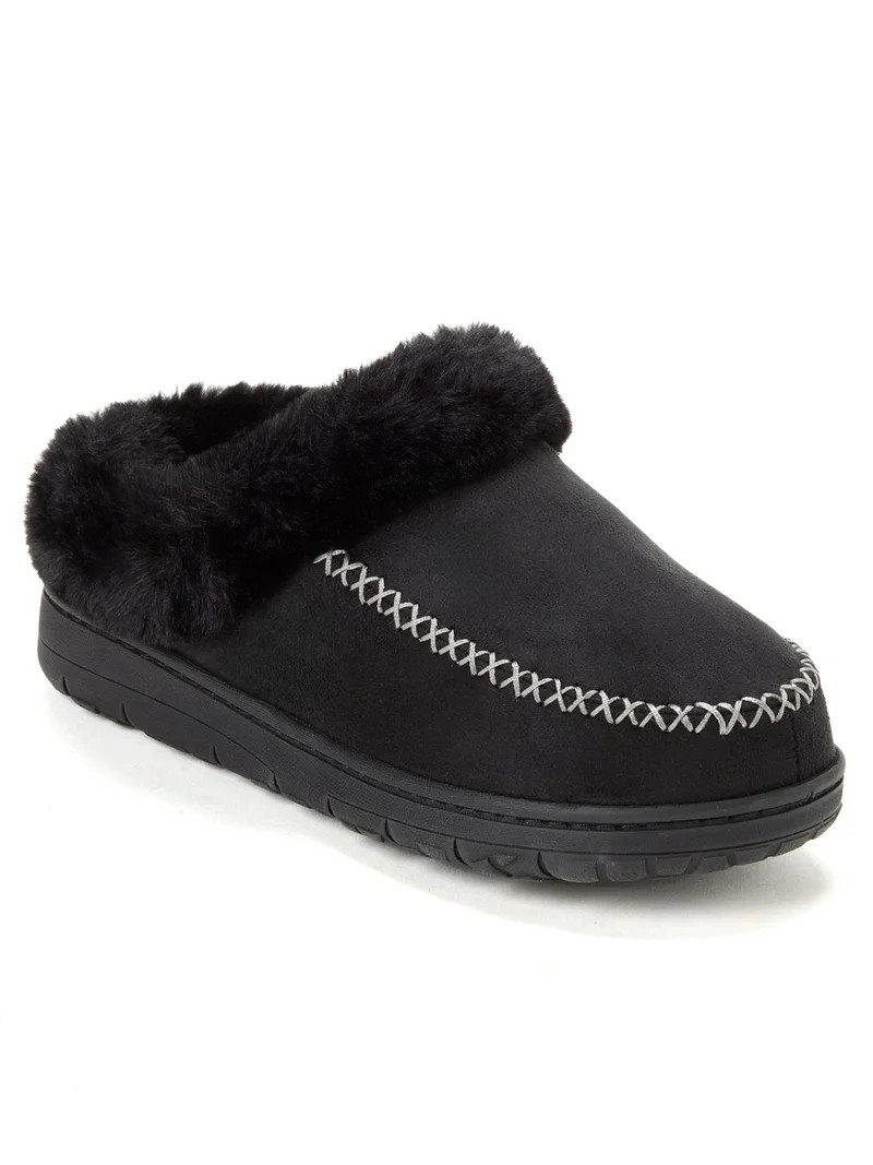 Dearfoams Cozy Comfort Women's Moc Toe Clog Slippers | Walmart (US)