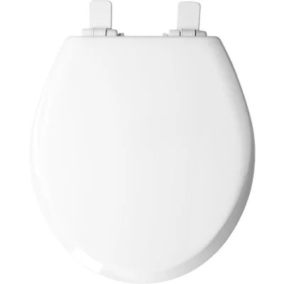 Mayfair by Bemis NextStep2 Slow Close Round White Enameled Wood Toilet Seat | Wayfair North America