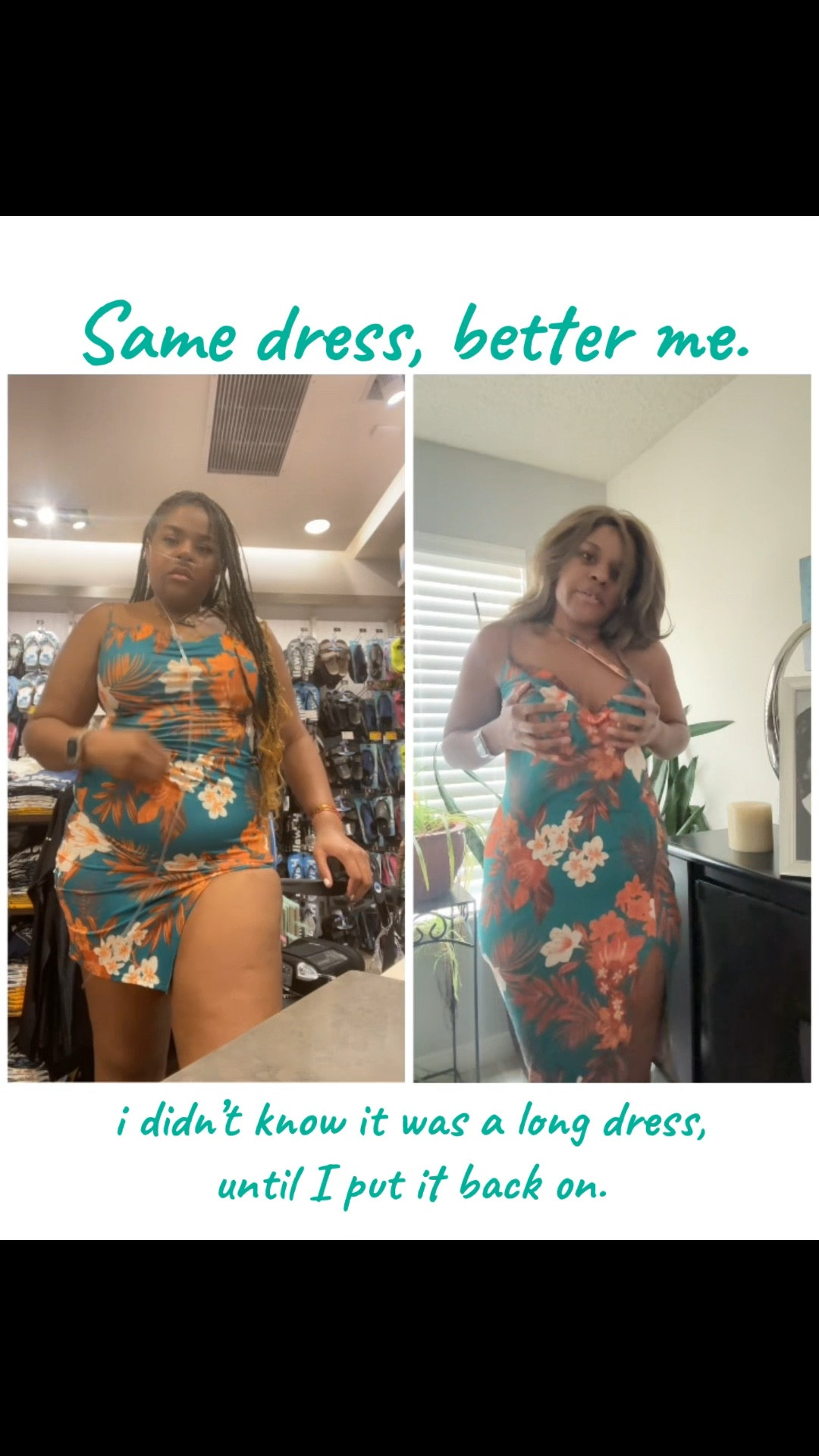 Same dress. 👗

#LTKMidsize #LTKSeasonal