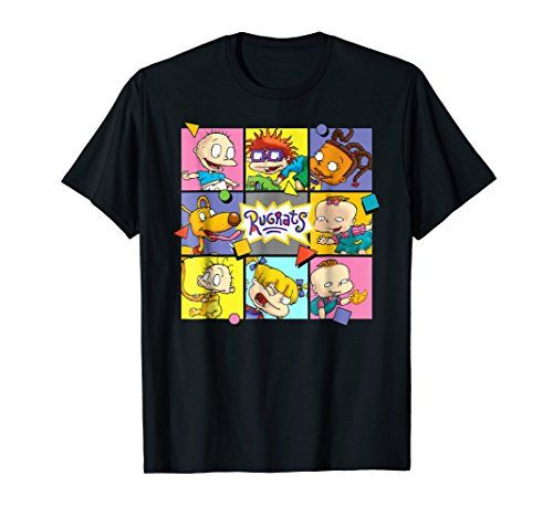 Rugrats Box Character Logo T-Shirt | Amazon (US)