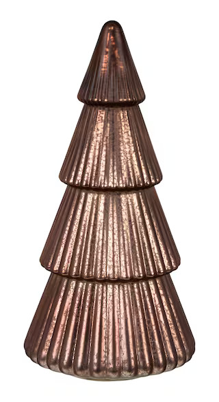 CANVAS Holiday Homecoming Collection Pre-lit Bronze Glass Tabletop Tree, 12-in | Canadian Tire