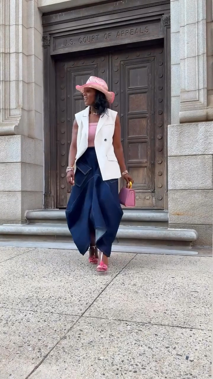 Personal style. That’s just it—it’s personal.

For me, fashion has never been just about clothes—it’s about expression, confidence, and creating a signature that lives beyond trends. I discovered my style early in life, thrifting, admiring the beautiful women around me, and hunting for unique finds that felt like me. Many of my clothes as a little girl were custom pieces, made by a family friend.

Over the years, I’ve evolved—but always in a way that’s uniquely me.

And here’s the truth: it’s never too late to find or refine your personal style. Inspiration is everywhere. Look around you—your home, your car, your favorite colors, the magazines you love, people whose style you admire, even the way you decorate your space. All of it reflects inspiration and helps define who you are.

Let your wardrobe tell the same story.
Don’t chase trends, chase what makes you feel alive.
Remember, your style is your fingerprint—no one else can wear it like you.

Own it. Wear it. Live it.

Comment “Shop” and I’ll send you the link to the look.

#blushpinkootd #denimchic #closetfinds #ShopKhoi #over50 #over50blogger #denimfinds

personal style, mauve outfit, denim fashion, closet finds, Shop Khoi bag, blush pink, timeless fashion, chic style, effortless style, women’s fashion, fashion inspiration, unique outfits, everyday style, elevated casual, modern chic, trendless fashion, wardrobe essentials, signature style, fashion confidence, style evolution, classic meets modern