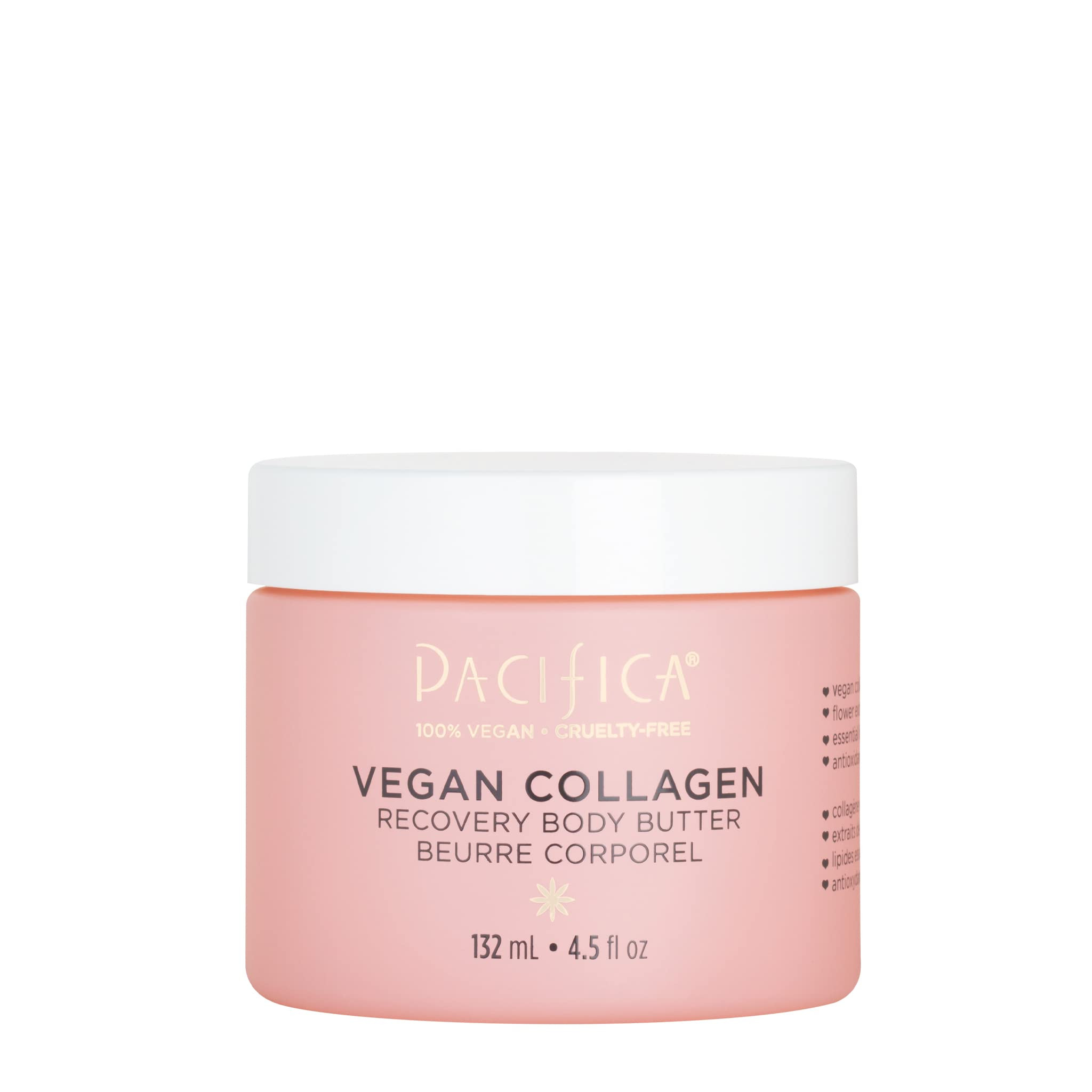Pacifica Vegan Collagen Body Lotion – Ultra Hydrating Body Butter Cream, Jasmine Vanilla Scent,... | Amazon (US)