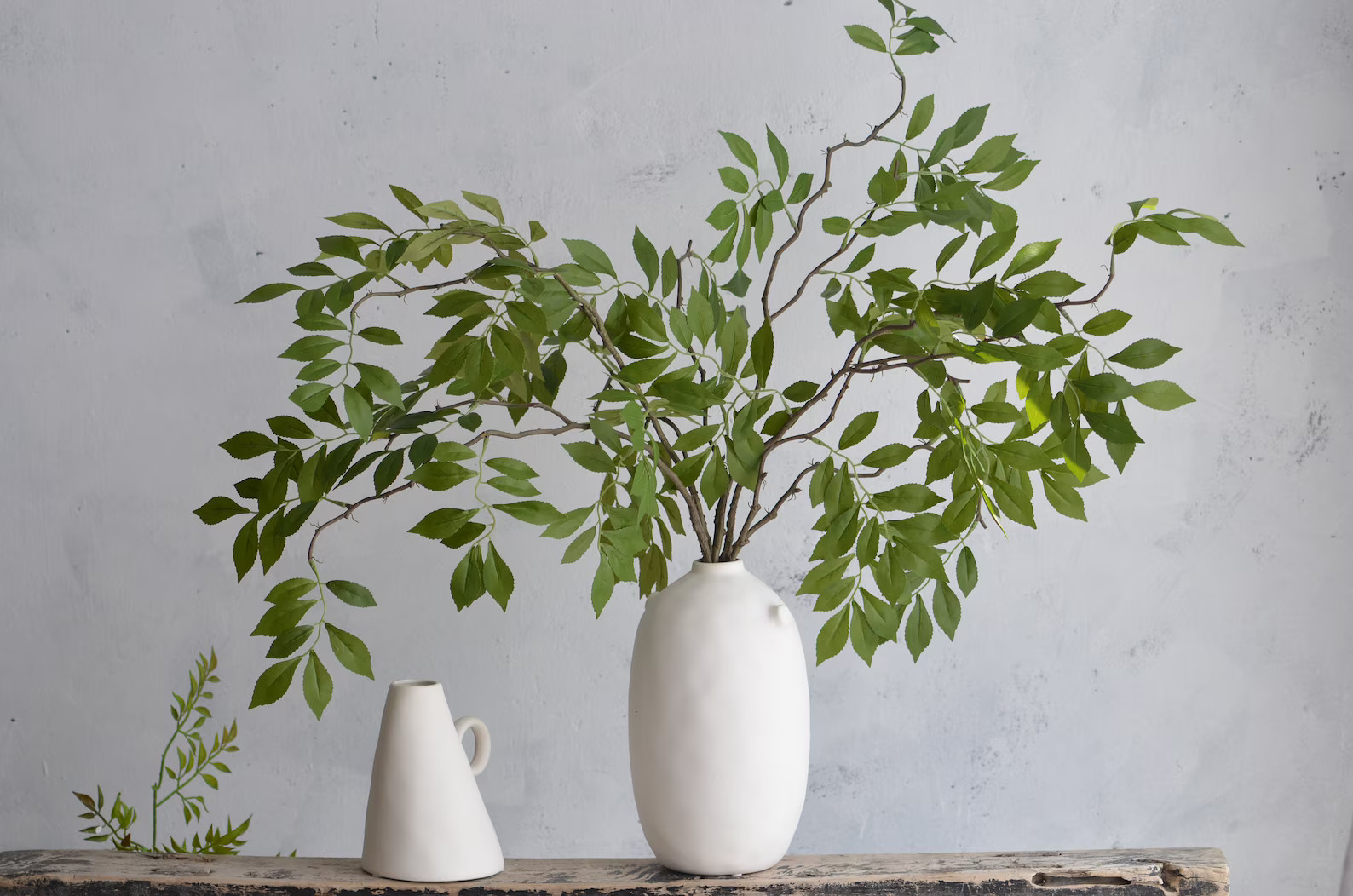 31 Fake Wisteria Branches, Artificial Green Wisteria Leaves, Spring Plant, Wedding Home Table Dec... | Etsy (US)