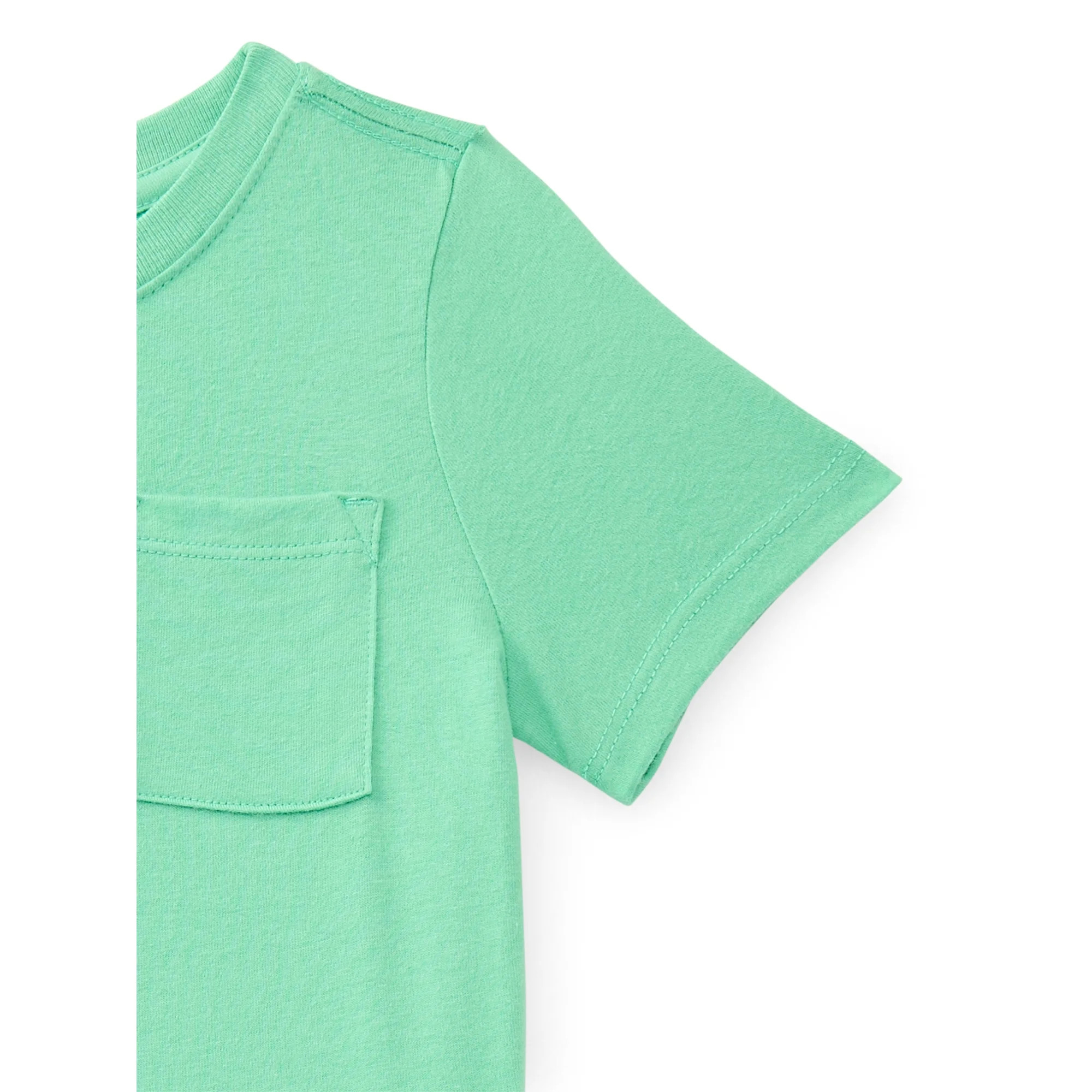 Garanimals Toddler Boy Short Sleeve Pocket T-shirt, Sizes 18M-5T | Walmart (US)