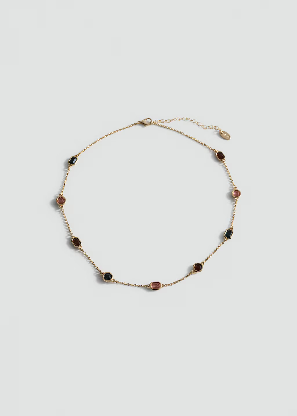 Combined bead chain necklace - Women | MANGO USA | Mango (US/MX/AU)