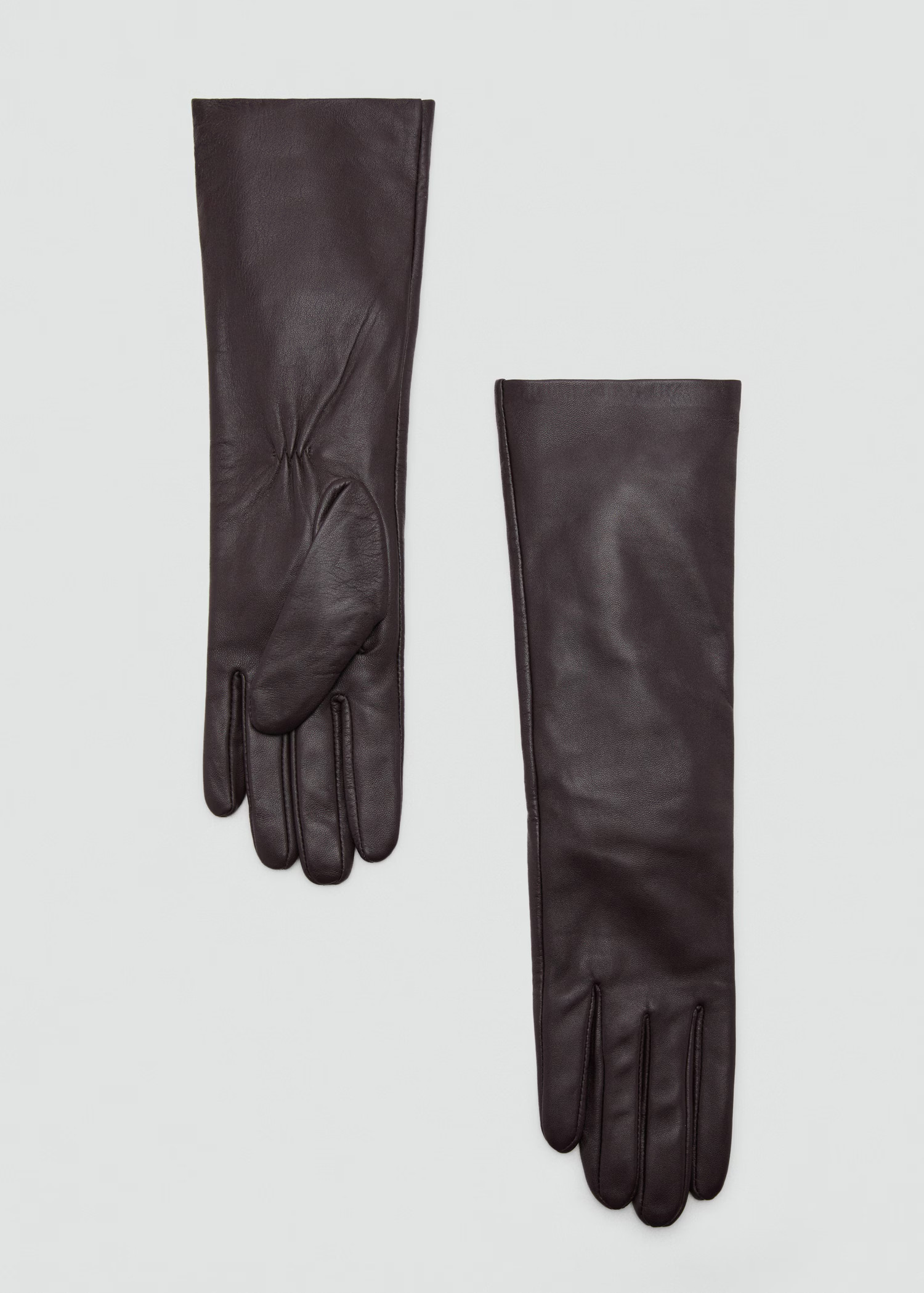 Leather long gloves - Women | MANGO USA | Mango (US/MX/AU)