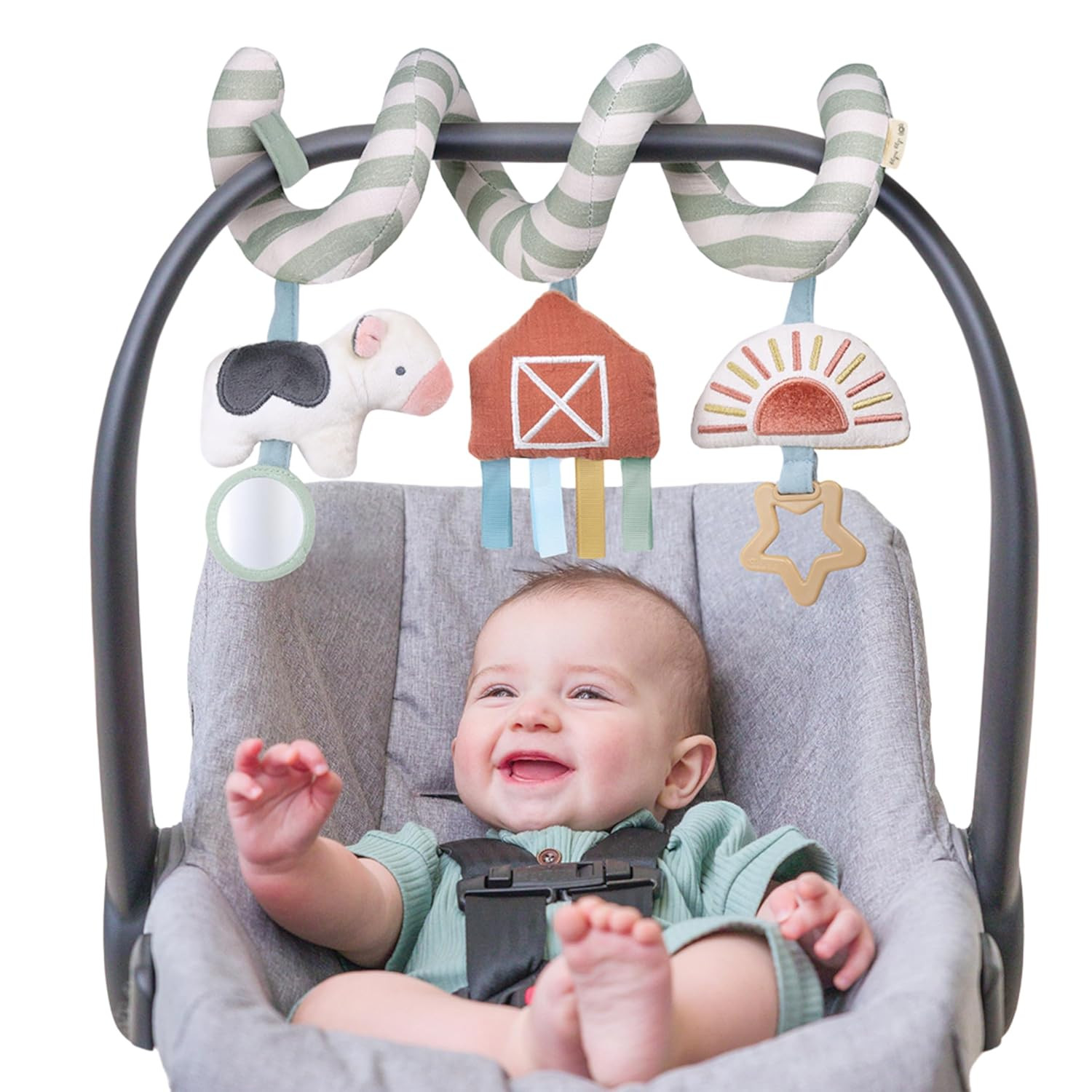 Itzy Ritzy Spiral Car Seat & Stroller Activity Toy - Stroller & Car Seat Toys for Ages 0 Months a... | Amazon (US)