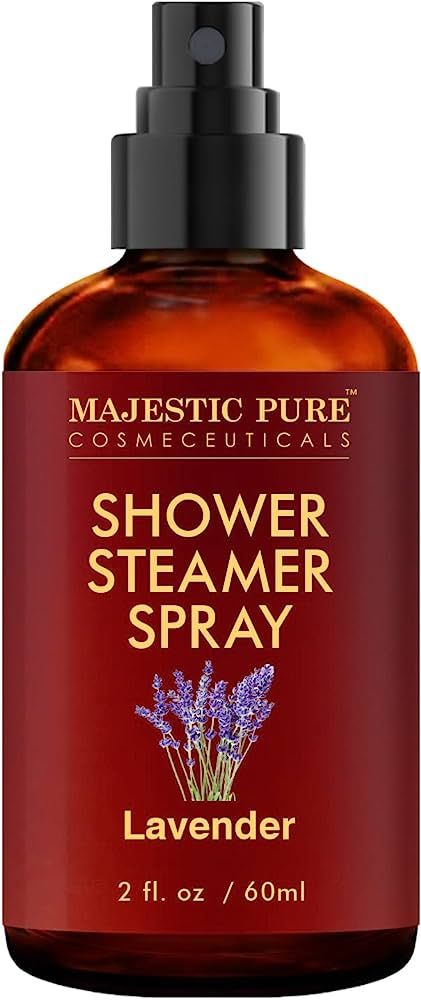 MAJESTIC PURE Shower Steamer Spray - Aromatherapy Shower Spray with Pure & Natural Lavender Essen... | Amazon (US)