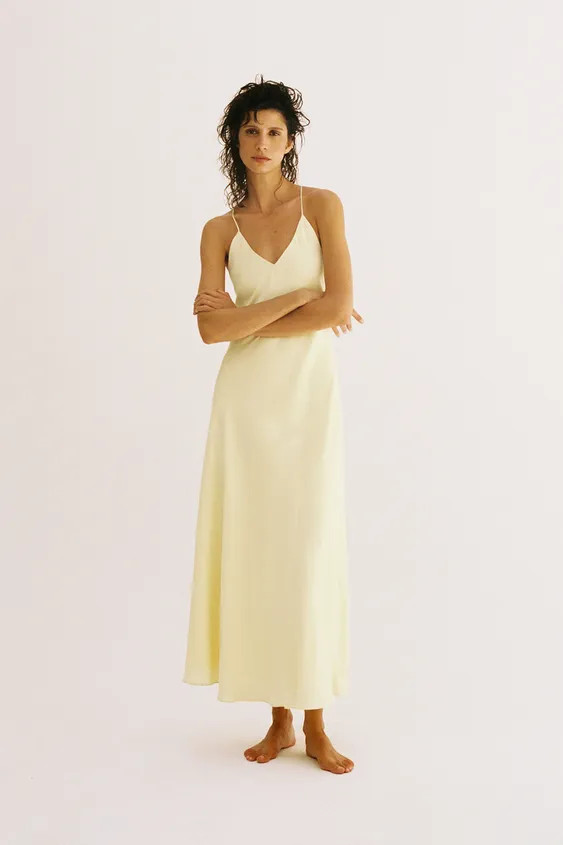 ZW COLLECTION SLIP DRESS | Zara UK